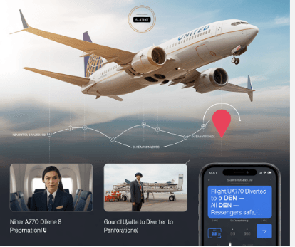 United Airlines Flight UA770 Emergency Diversion