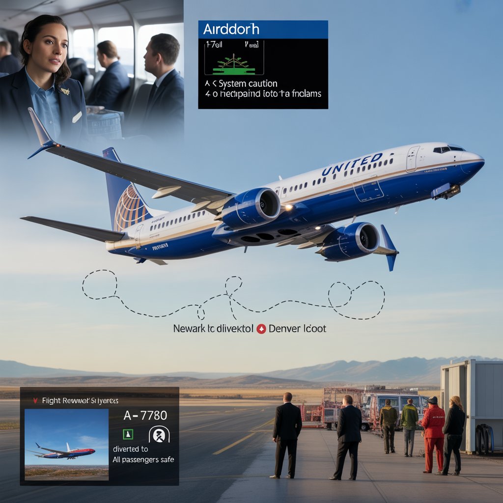 United Airlines Flight UA770 Emergency Diversion